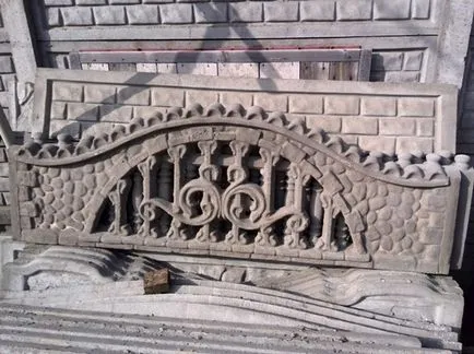 Arhitectura peisagera, sculpturi din beton, Bogdanov I K