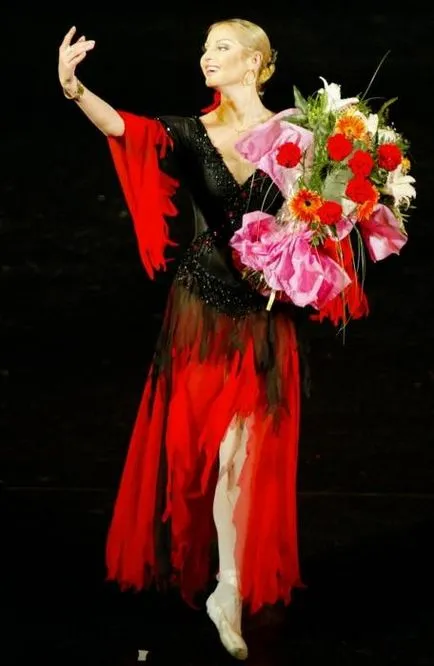 Înălțimea Volochkova ei a scos din Teatrul Bolshoi