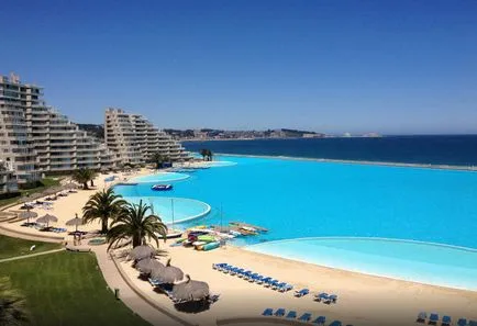 San Alfonso del Mar - Vitorlázás a medencében