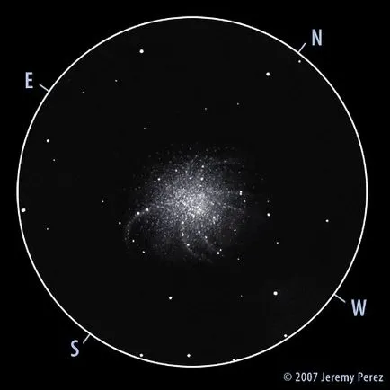 Gömbhalmaznak és hogyan kell nézni őket - hogy néz Astronomical Journal astroforum astroblogi