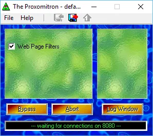 Descarcă Proxomitron gratuit pentru Windows XP, 7, 8, 10