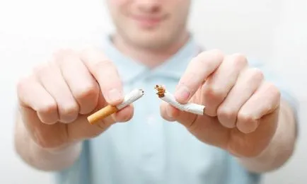 Колко време е разпадането за отказване от тютюнопушене