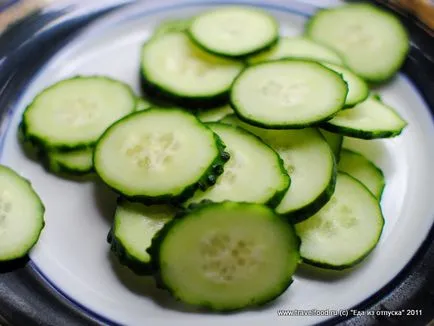 Alimente din Sandwich limba engleză otpuckaklassichesky cu castraveți (castravete tip sandwich)