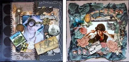 Steampunk și scrapbooking