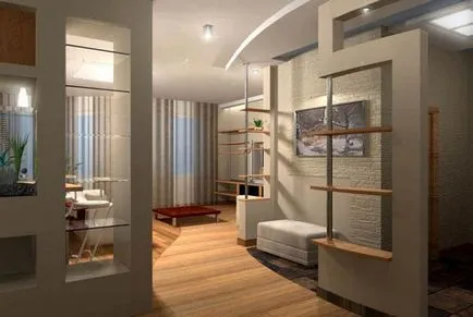 apartamente de design elegant Hrușciov 2 camere - tehnici pentru utilizarea spațiului