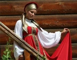 Esküvői ruha az ősi Rus'