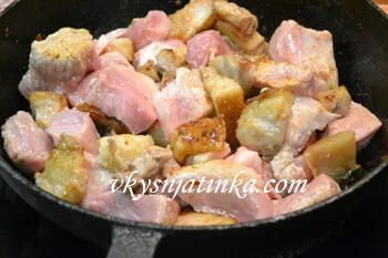 Svezhina carne de porc - reteta cu fotografii