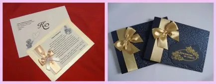 Invitatii de nunta - celebrare carte de vizită!