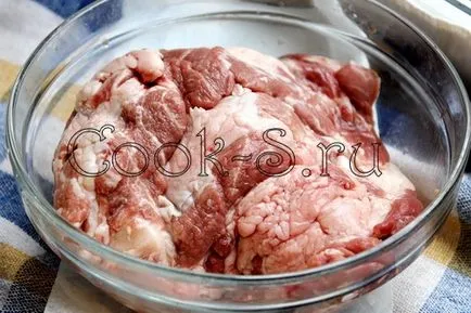 Svezhina sertéshús - lépésről lépésre recept fotókkal, húsételek
