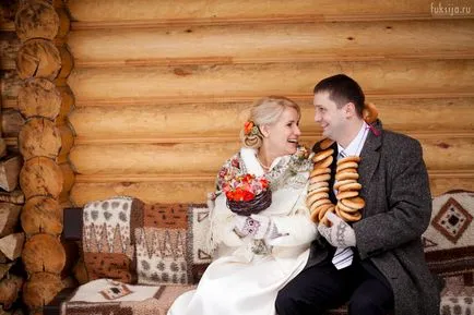 Сватбени в български стил, сватбени прически