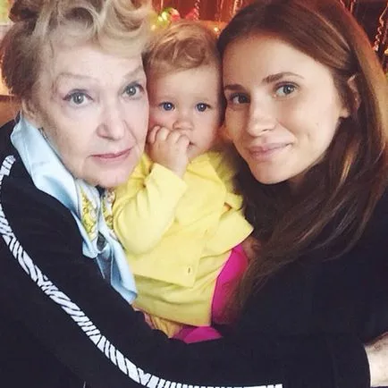 Svetlana Bondarchuk megmutatta fiatalabb lányát