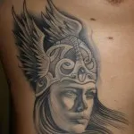 Tattoo Valkyrie érték, és a fénykép miniatűr