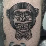 Monkey Tattoo - érték, eredeti vázlatok és fényképek