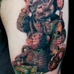 Monkey Tattoo - valoare, schițe originale și fotografii