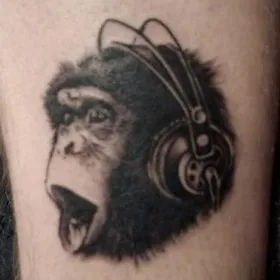 маймуна татуировка