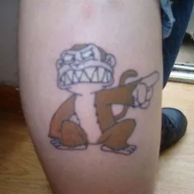 majom tetoválás