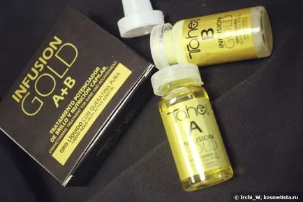 Tähe infúzió arany a b Hair olaj hasznosításra szánt folyékony arany és keratin 2 x 10 ml vélemények