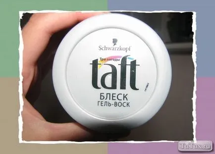 Taft ceară luciu efect gel laminare