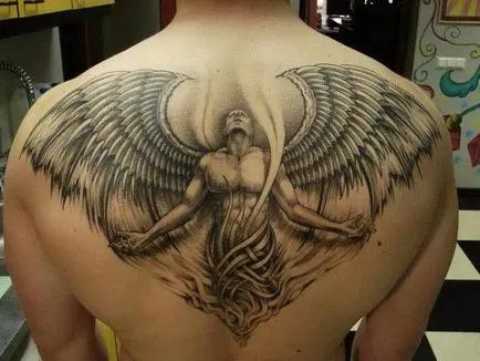 Tattoo démonok és angyalok - gyám, vagy hívja a gonosz szellemek