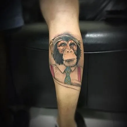 Tattoo majom érték tetoválás, fotók, vázlatok