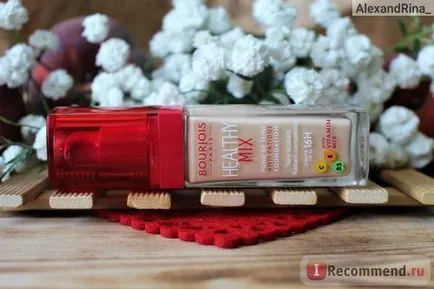 Bourjois Fundația mix sănătos anti-oboseala și strălucirea dezvăluie fundație - «perfectă mea