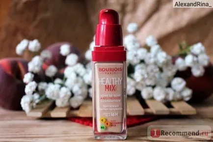 Bourjois Fundația mix sănătos anti-oboseala și strălucirea dezvăluie fundație - «perfectă mea