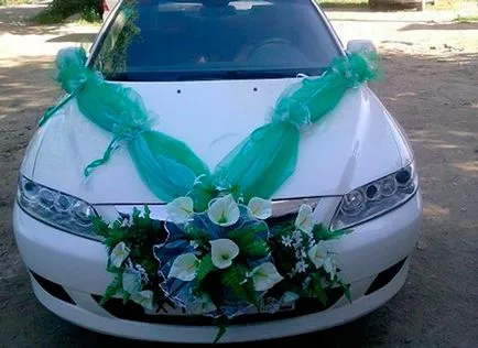 Tradiția decorarea mașinilor de nunta