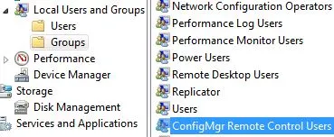 Managerul de configurare de management de la distanță 2012, Windows pentru administratorii de sistem