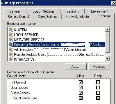 Managerul de configurare de management de la distanță 2012, Windows pentru administratorii de sistem