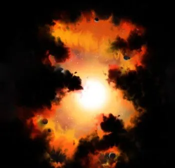 Урок Photoshop Nebula от kamjar fadai, мъглявина, космически компютърна графика - малко за