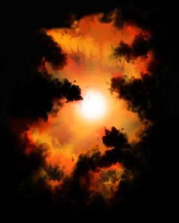 Урок Photoshop Nebula от kamjar fadai, мъглявина, космически компютърна графика - малко за