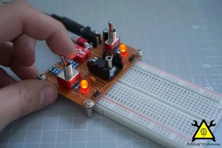 Универсално захранване за breadboard с ръцете си