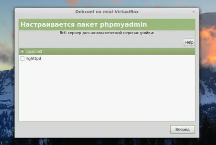 Telepítése és konfigurálása apache, php, mysql, phpmyadmin linux (lámpa)