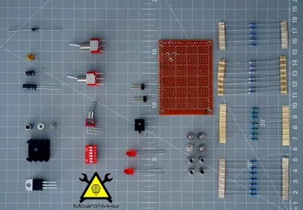 Универсално захранване за breadboard с ръцете си