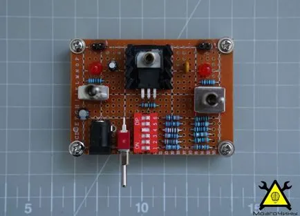 Univerzális tápegység breadboard kezüket