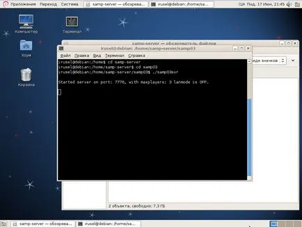 SAMP Lecția și server Linux - instalarea și pornirea de pe ssh - Forum - face visul realitate!