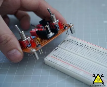 Univerzális tápegység breadboard kezüket