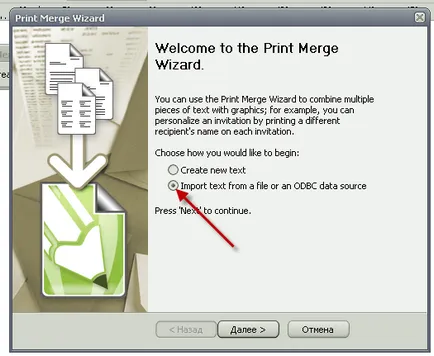 Lessons CorelDRAW print merge, változó adatok Corele