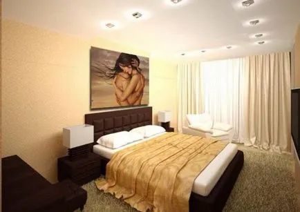 Válasszon ki egy képet a hálószobában az ágy fölött, és az értéke rajz ajánlások