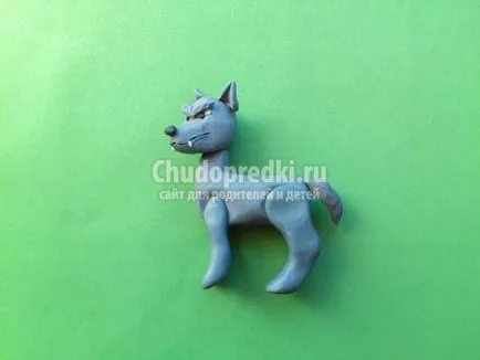 Wolf plastilină pas cu pas expertul clasă fotografie