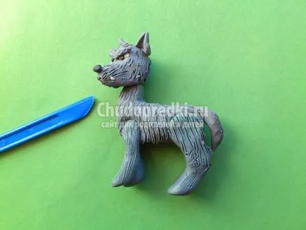 Wolf plastilină pas cu pas expertul clasă fotografie