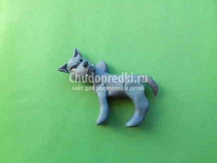 Wolf plastilină pas cu pas expertul clasă fotografie