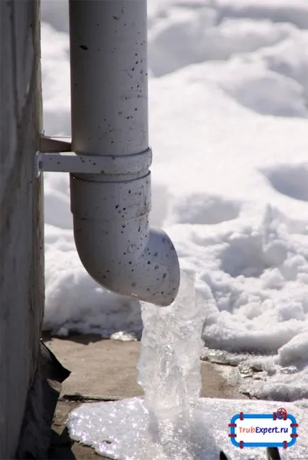 Most megtudhatod, hogy mit és hogyan, hogy olvad a jég a cső olvadás, ami azt jelenti jobb