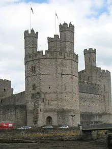 Castelul Caernarfon - l