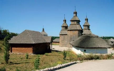 Zaporozhye sziget Khortytsya múzeum, hogyan lehet eljutni, a béke parkok, táj, assbud