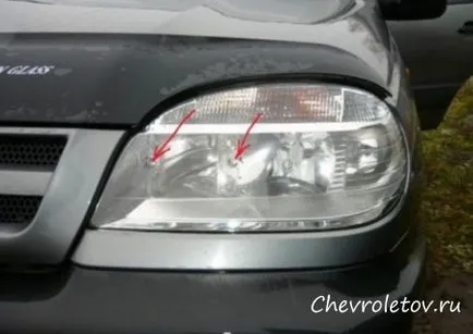 faruri de sticlă de înlocuire pe Chevrolet Niva - Totul despre Chevrolet, Chevrolet, fotografie, video, reparații, comentarii