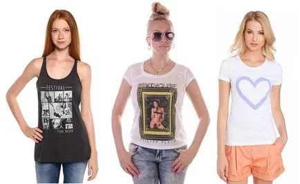 T-shirt pentru femei - tendinte de moda, ce să poarte, fotografii