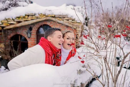Télen Esküvői magyar stílusban