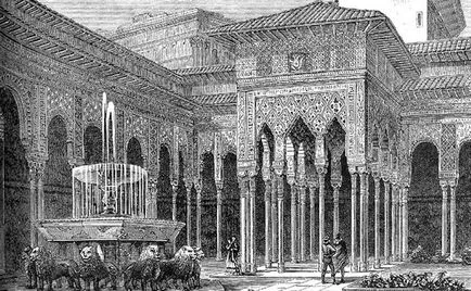 Alhambra din Granada, unde există grădini, istorie, fotografii și recenzii