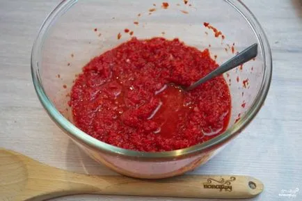 Лютивка на чушки без домати - стъпка по стъпка рецепта със снимки на